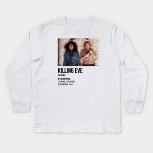 KILLING EVE 2018 POSTER Kids Long Sleeve T-Shirt